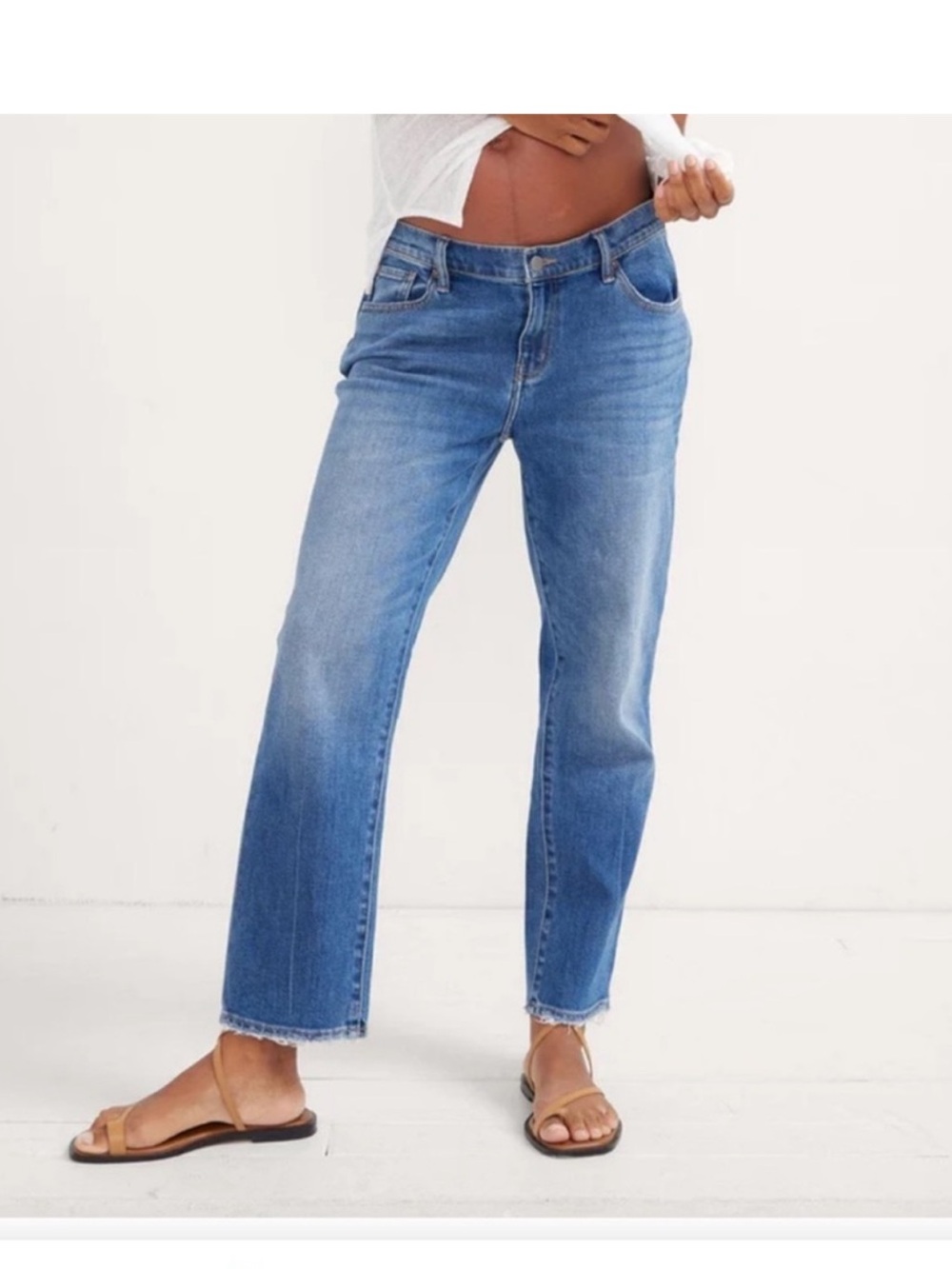 Hatch maternity boyfriend jeans size 33